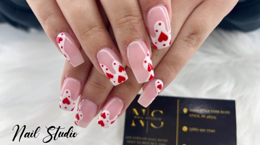 Celebrate the Season of Love with Our Stunning Valentine Nail Art at Nail Studio in Utica, MI 48315