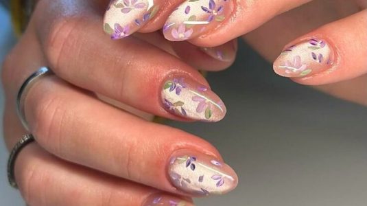 Summertime nail art with Paris Nails and Lashes Salon near me Las Vegas, NV 89103