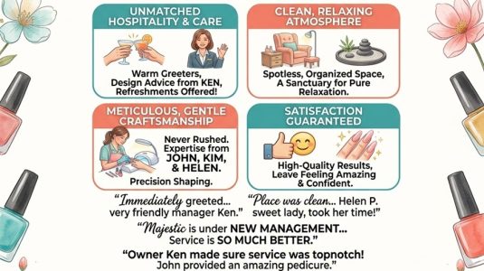 Looking for Your Next Go-To Nail Spot? Here Is Why Majestic Nail Bar Suwanee Is Winning Over First-Timers